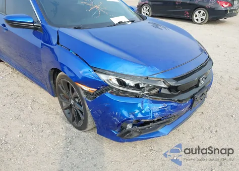 2019 Honda Civic Sport z USA, uszkodzony, nr VIN 2HGFC2F83KH538217